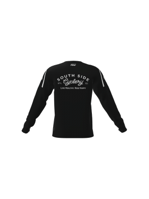 Podiumwear Unisex Silver Long Sleeve Tech Tee - New Fabric 2025!