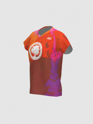 Podiumwear Women's Silver Short Sleeve MTB Jersey - NEW FABRIC 2025!