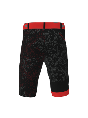 Podiumwear Unisex Silver Traverse MTB Baggie - New Fabric 2025!