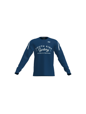 Podiumwear Unisex Silver Long Sleeve Tech Tee - New Fabric 2025!