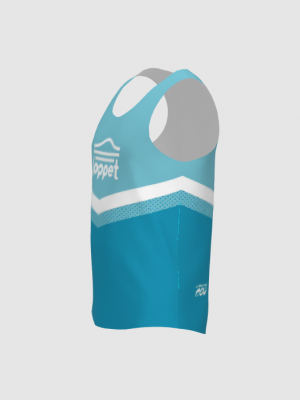 Podiumwear Men's Singlet (Nordic Skiing) Side View