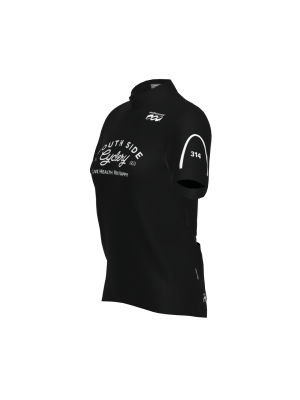 Podiumwear Women's Silver Full Zip Jersey