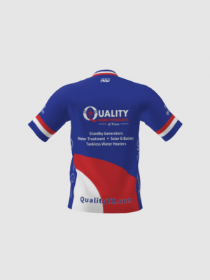 Podiumwear Men's Silver Short Sleeve MTB Jersey - New Fabric 2025!