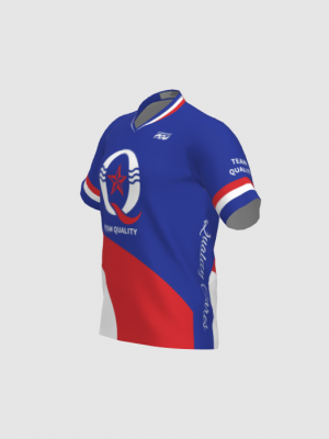 Podiumwear Men's Silver Short Sleeve MTB Jersey - New Fabric 2025!