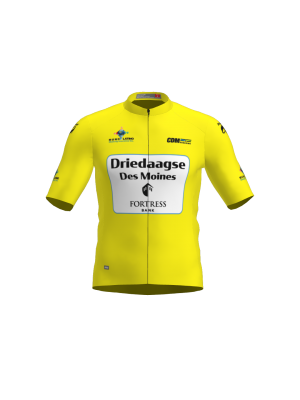 Podiumwear Men's Gold Full Zip Jersey