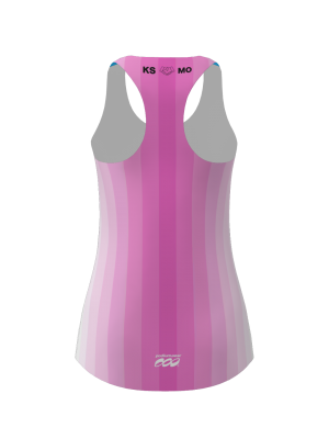 Podiumwear Women's Singlet (Nordic Skiing) Back View