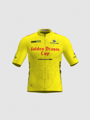 Podiumwear Men's Gold Full Zip Jersey