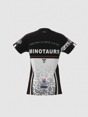 Podiumwear Women's Silver Short Sleeve MTB Jersey - NEW FABRIC 2025!