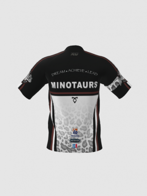 Podiumwear Men's Silver Short Sleeve MTB Jersey - New Fabric 2025!
