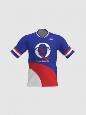 Podiumwear Men's Silver Short Sleeve MTB Jersey - New Fabric 2025!