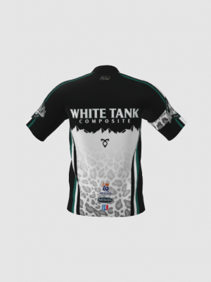 Podiumwear Men's Silver Short Sleeve MTB Jersey