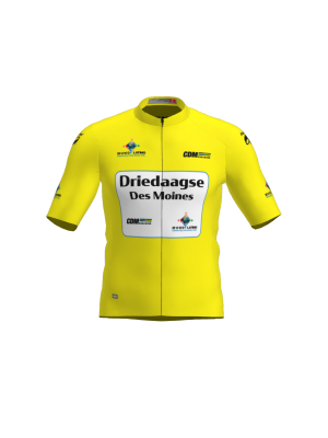 Podiumwear Men's Gold Full Zip Jersey