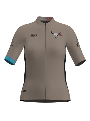 Podiumwear Women's Gold Full Zip Jersey