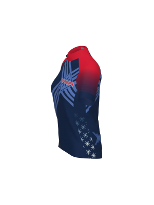 Podiumwear Women's Gold Full Zip Jersey