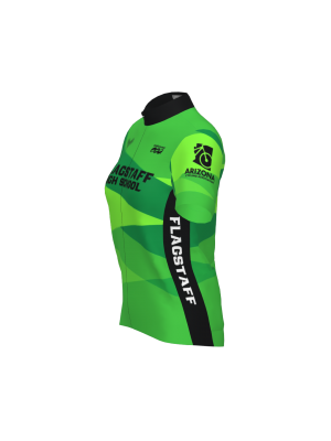 Podiumwear Women's Gold Full Zip Jersey
