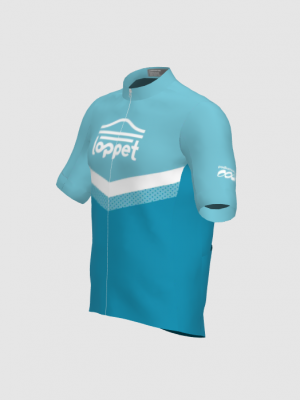 Podiumwear Women's Gold Full Zip Jersey