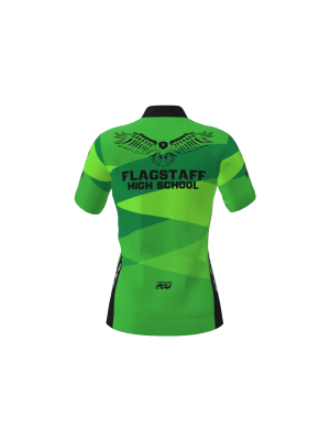 Podiumwear Women's Gold Full Zip Jersey