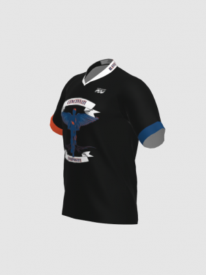 Podiumwear Men's Silver Short Sleeve MTB Jersey - New Fabric 2025!