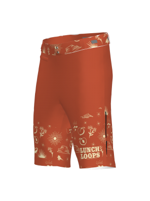 Podiumwear Unisex Silver Traverse MTB Baggie - New Fabric 2025!