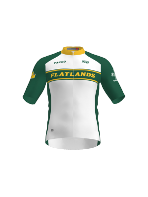 Podiumwear Men's Gold Full Zip Jersey