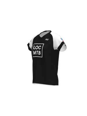 Podiumwear Women's Silver Short Sleeve MTB Jersey - NEW FABRIC 2025!