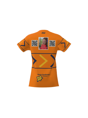 Podiumwear Women's Silver Short Sleeve MTB Jersey - NEW FABRIC 2025!