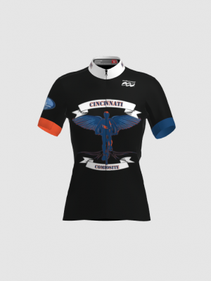 Podiumwear Women's Gold Full Zip Jersey