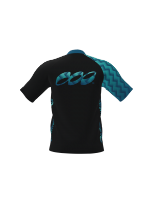 Podiumwear Men's Silver Short Sleeve MTB Jersey - New Fabric 2025!