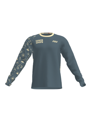Podiumwear Unisex Silver Long Sleeve Tech Tee - New Fabric 2025!