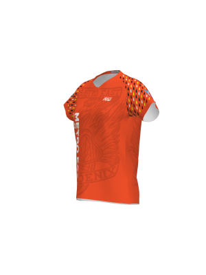 Podiumwear Women's Silver Short Sleeve MTB Jersey - NEW FABRIC 2025!