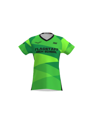 Podiumwear Women's Silver Short Sleeve MTB Jersey - NEW FABRIC 2025!