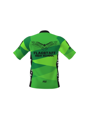 Podiumwear Men's Silver Short Sleeve MTB Jersey - New Fabric 2025!