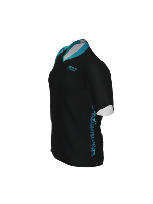 Podiumwear Men's Silver Short Sleeve MTB Jersey - New Fabric 2025!