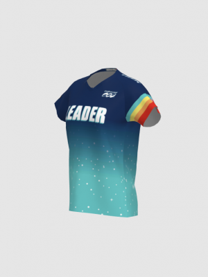 Podiumwear Women's Silver Short Sleeve MTB Jersey - NEW FABRIC 2025!