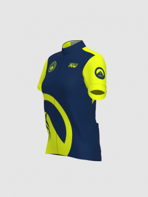 Podiumwear Women's Gold Full Zip Jersey