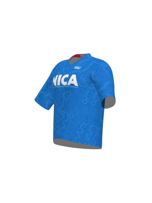 Podiumwear Men's Loose Fit Short Sleeve MTB Jersey - New Fabric 2025!