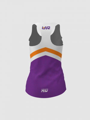 Podiumwear Women's Singlet (Nordic Skiing) Back View