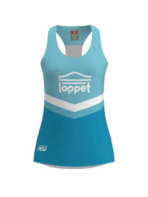 Podiumwear Women's Singlet (Nordic Skiing) Front View