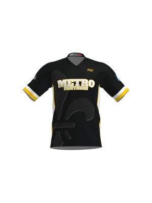 Podiumwear Men's Silver Short Sleeve MTB Jersey - New Fabric 2025!