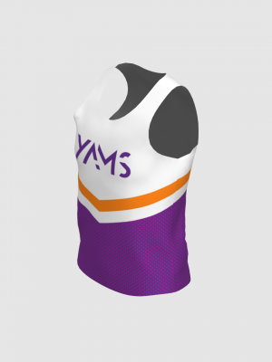 Podiumwear Men's Singlet (Nordic Skiing) Side View