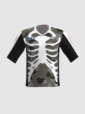 Podiumwear Men's Loose Fit Short Sleeve MTB Jersey - New Fabric 2025!