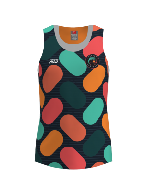 Podiumwear Men's Singlet (Nordic Skiing) Front View