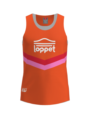 Podiumwear Men's Singlet (Nordic Skiing) Front View