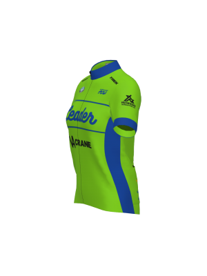 Podiumwear Women's Gold Full Zip Jersey