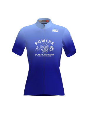 Podiumwear Women's Silver Full Zip Jersey