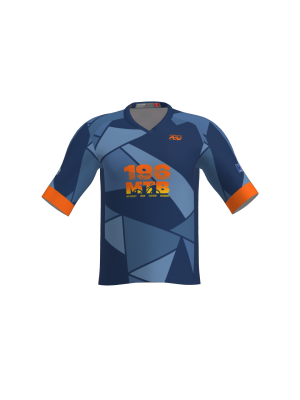 Podiumwear Men's Loose Fit Short Sleeve MTB Jersey - New Fabric 2025!
