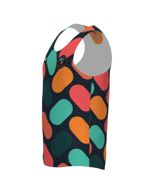 Podiumwear Men's Singlet (Nordic Skiing) Side View