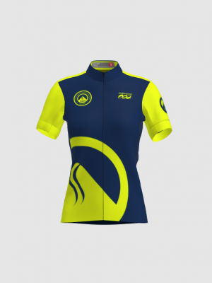 Podiumwear Women's Gold Full Zip Jersey