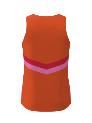 Podiumwear Men's Singlet (Nordic Skiing) Back View