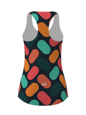 Podiumwear Women's Singlet (Nordic Skiing) Back View